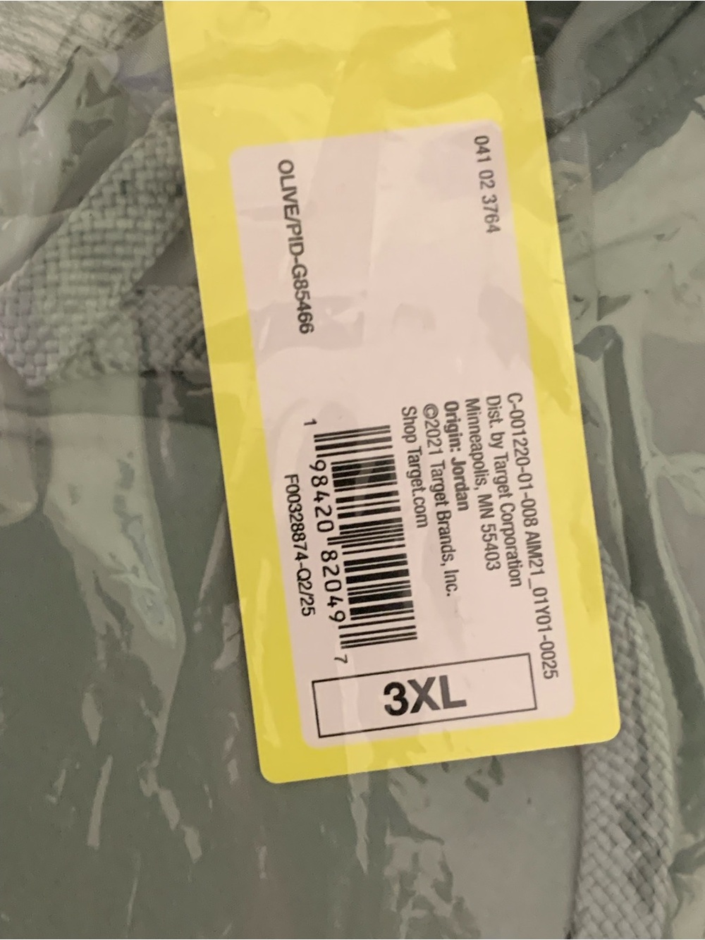 All in Motion NWT’s men’s olive colored soft jacket w/zip pockets & hood - Picture 2 of 5